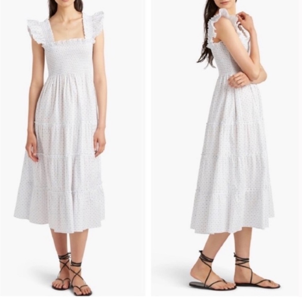 Ellie Blue Swiss Dot Nap dress